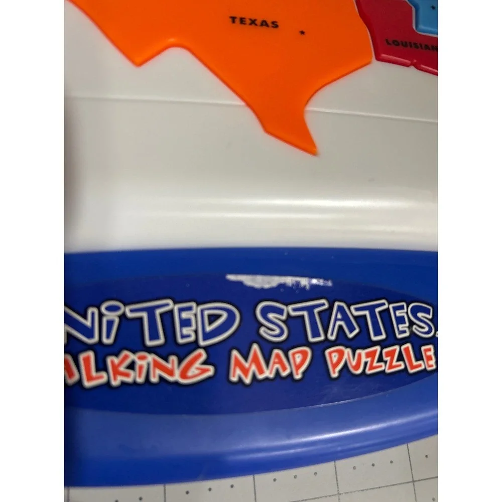 Tek Nek United States Talking Map Puzzle Educational Geography Toy Kids